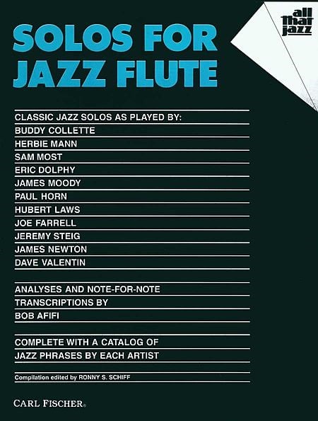 Solos for Jazz Flute published by Fischer