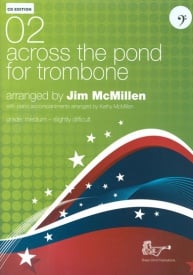 02 Across the Pond for Trombone (Bass Clef) published by Brasswind (Book & CD)