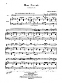 Dinicu: Hora Staccato for Violin published by Fischer