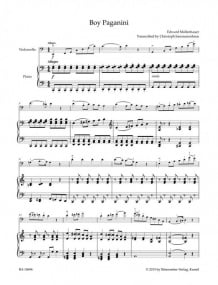 Mollenhauer: The Boy Paganini for Cello published by Barenreiter