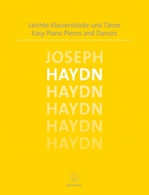 Haydn: Easy Piano Pieces And Dances published by Barenreiter