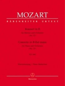 Mozart: Concerto No 27 in Bb K595 for 2 Pianos published by Barenreiter