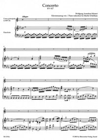Mozart: Concerto No 2 in Eb KV417 for Horn published by Barenreiter