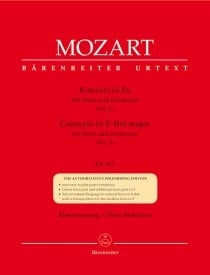Mozart: Concerto No 2 in Eb KV417 for Horn published by Barenreiter