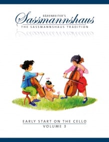 Sassmannshaus Cello Method: Early Start on the Cello - Book 3 published by Barenreiter