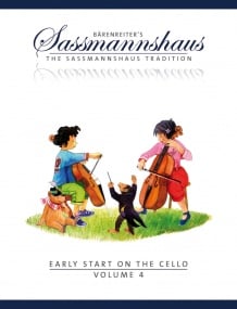 Sassmannshaus Cello Method: Early Start on the Cello - Book 4 published by Barenreiter