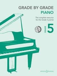 Grade by Grade Piano - Grade 5 published by Boosey & Hawkes (Book & CD)