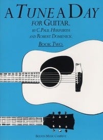 A Tune a Day Book 2 for Guitar published by Boston