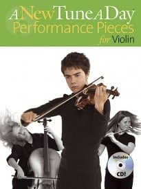 A New Tune a Day : Performance Pieces - Violin published by Boston (Book & CD)