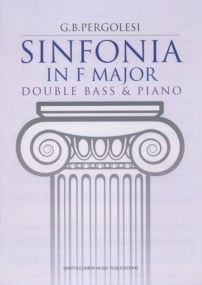 Pergolesi: Sinfonia in F for Double Bass published by Bartholomew