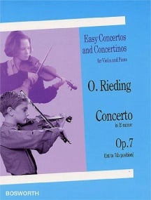 Rieding: Concertino in E Minor Opus 7 for Violin published by Bosworth