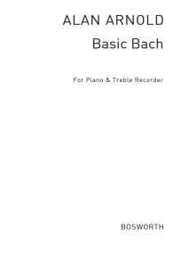 Basic Bach For Treble Recorder published by Bosworth