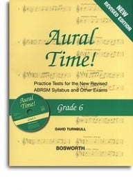 Turnbull: Aural Time Grade 6 published by Bosworth (Book & CD)
