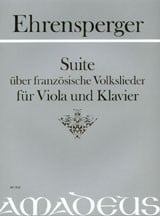 Ehrensperger: Suite about French Folksongs for Viola published by Amadeus
