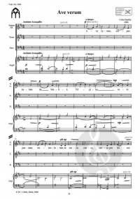 Mawby: Ave Verum SATB published by Butz
