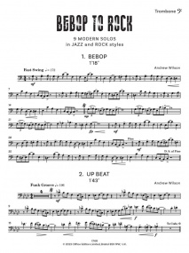 Wilson: Bebop to Rock for Trombone published by Clifton
