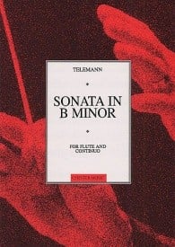 Telemann: Sonata In B Minor for Flute published by Chester