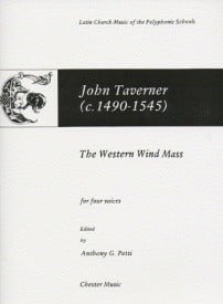 Tavener: The Western Wind Mass published by Chester - Vocal Score