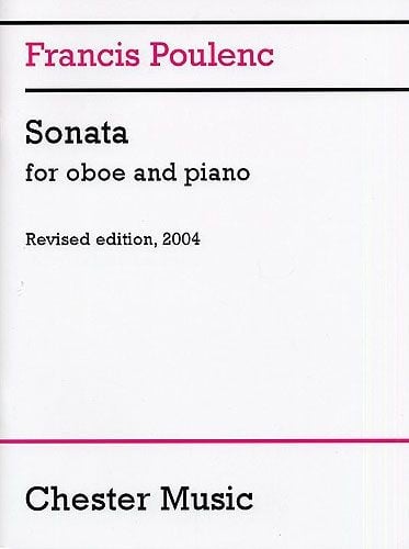 Poulenc: Sonata for Oboe published by Chester