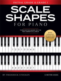 Stocken: Scale Shapes Initial to Grade 1 for Piano published by Chester (3rd Edition)