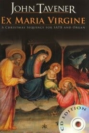 Tavener: Ex Maria Virgine published by Chester - Vocal Score (Book & CD)