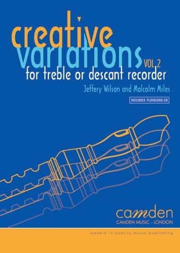 Creative Variations Volume 2 - Recorder published by Camden (Book & CD)