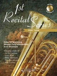 1st Recital Series - Tuba in C published by Curnow (Book & CD)