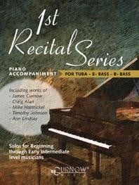 1st Recital Series - Tuba/Eb/Bb Bass published by Curnow (Piano Accompaniment)