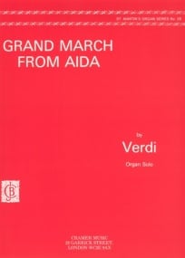 Verdi: Grand March From Aida for Organ published by Cramer