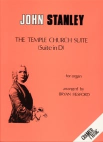 Stanley: Temple Church Suite for Organ published by Cramer