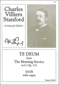 Stanford: Te Deum in C SATB published by Stainer and Bell