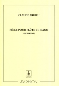 Arrieu: Sicilienne (Piece) for Flute published by Amphion