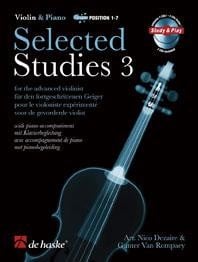 Selected Studies 3 for Violin published by De Haske (Book & CD)