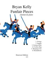 Kelly: Funfair Pieces for Clarinet published by Emerson