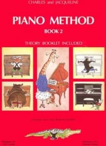 Charles & Jacqueline Piano Method Book 2 published by Lemoine