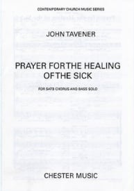 Tavener: Prayer For The Healing Of The Sick SATB published by Chester
