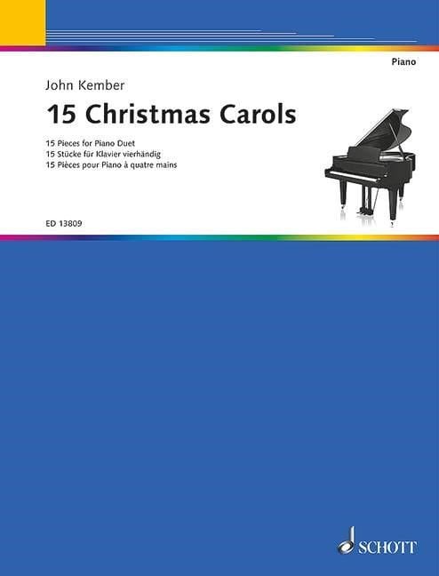 15 Christmas Carols for Piano Duet published by Schott
