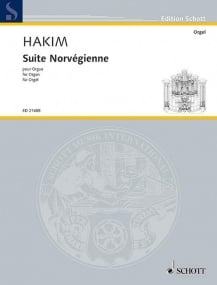 Hakim: Suite Norvgienne for Organ published by Schott