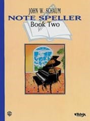 Schaum Note Speller Book 2 for Piano published by Warner