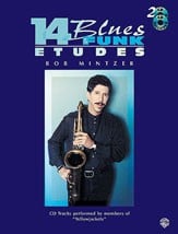 Mintzer: 14 Blues & Funk Etudes - C Instruments published by Warner (Book & CD)