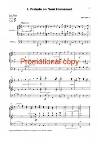 Kelly: Six Little Chorale Preludes for Organ published by Encore