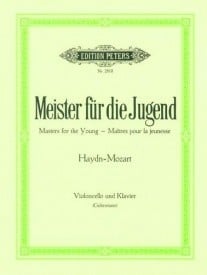 Masters for the Young for Cello published by Peters Edition