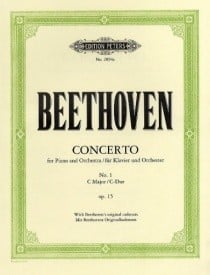 Beethoven: Piano Concerto No.1 in C Major Opus 15 published by Peters Edition