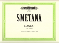 Smetana: Rondo in C for Two Pianos, Eight Hands published by Peters