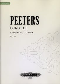 Peeters: Organ Concerto Opus 52 published by Peters