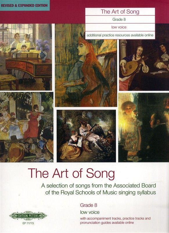 The Art of Song Grade 8 Low Voice published by Edition Peters