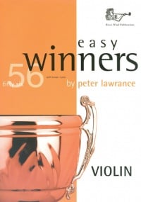Easy Winners for Violin published by Brasswind (Book & CD)