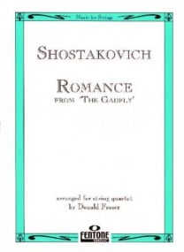 Shostakovich: Romance from The Gadfly for String Quartet published by Fentone