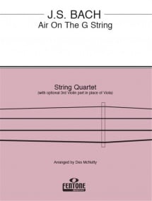 Bach: Air on the G String for String Quartet bpublished by Fentone