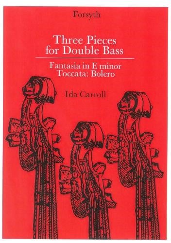 Carroll: 3 Pieces for Double Bass published by Forsyth